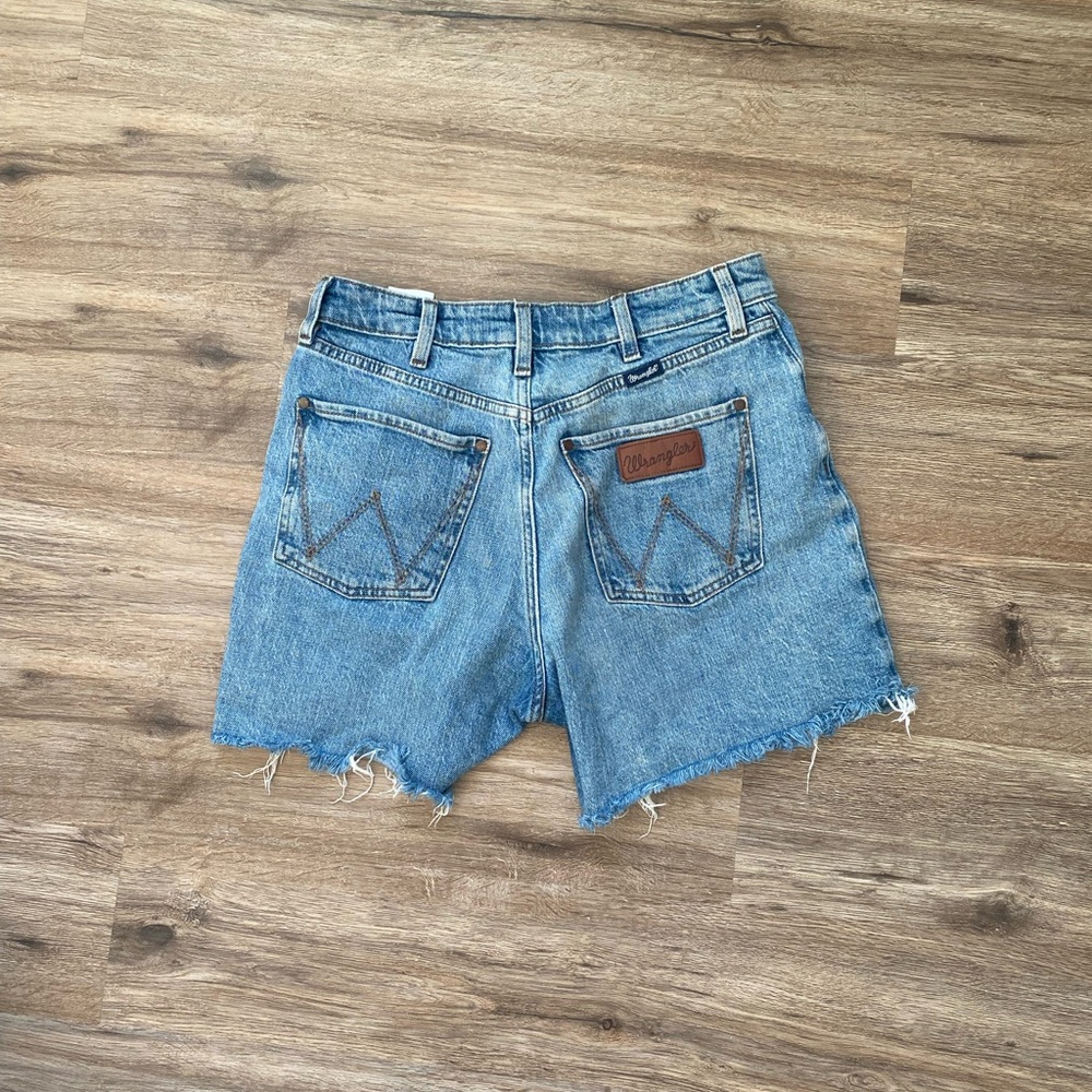 Wrangler Distressed Denim Shorts